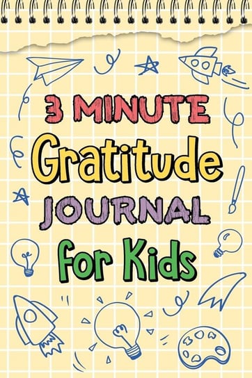 3 Minute Gratitude Journal for Kids PaperLand