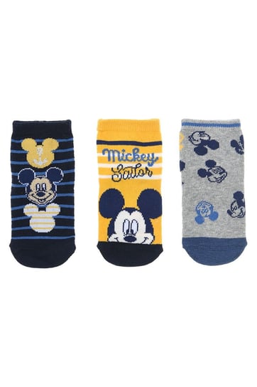3 - pack skarpet niemowlęcych dla chłopca Mickey Mouse Disney