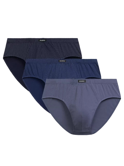 3-PACK Slipy męskie Classic Atlantic