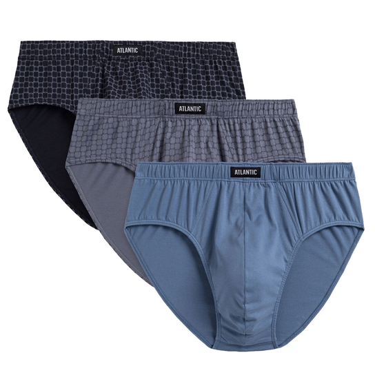 3-pack slipy męskie classic-l Atlantic