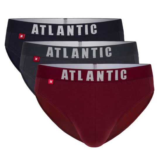 3-pack slipy męskie sport 3mp-094 atlantic-m Atlantic