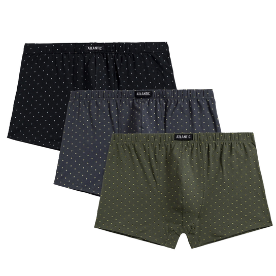 3-pack szorty męskie-l Atlantic