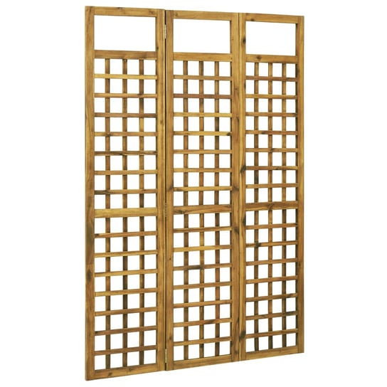 3-panelowy parawan pokojowy/trejaż, drewno akacjowe, 120x170 cm vidaXL