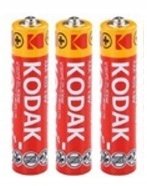 3 Szt Baterie Kodak Aa Super Heavy Zinc R6 1,5V Kodak