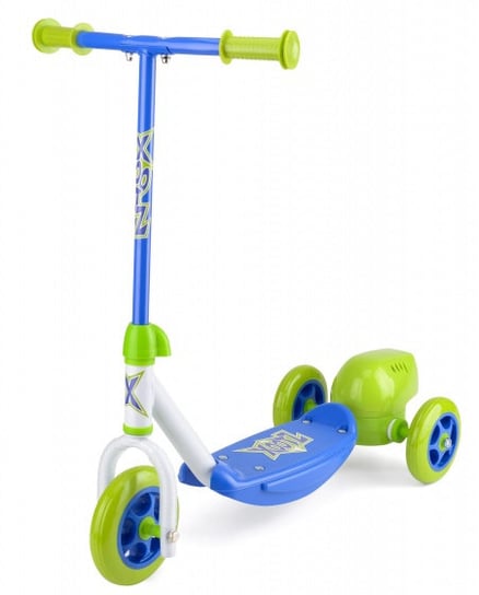 3-wiel kinderstep Bubble Scooter Chłopcy Hamulce nożne Zielony/niebieski TWM