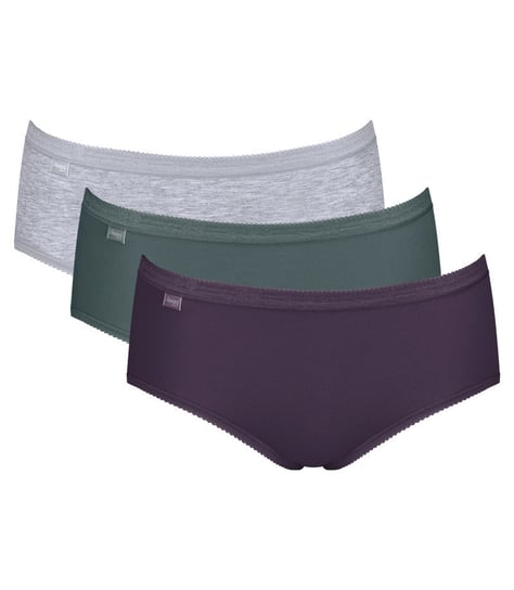 3 x Majtki damskie sloggi Basic+ Midi C3P-48 Sloggi