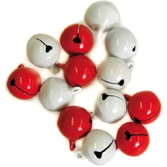 30 białych i czerwonych dzwonków Youdoit
