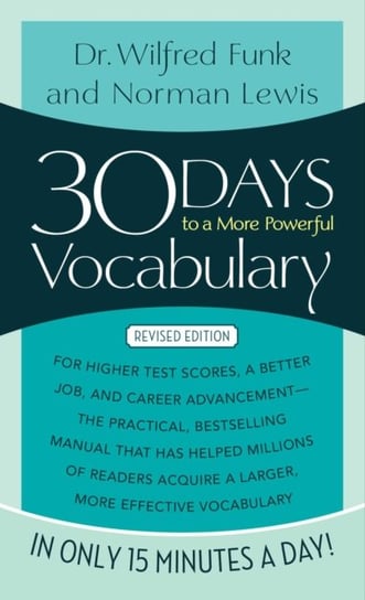 30 Days to a More Powerful Vocabulary Lewis Norman, Wilfred Funk