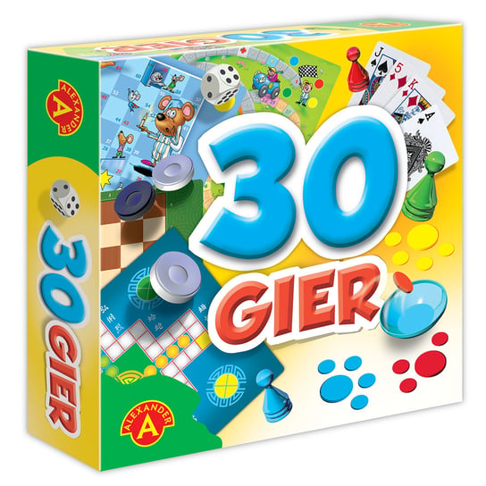 30 gier, zestaw gier rodzinnych, Alexander Alexander