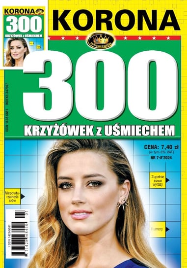 300 Krzyżówek z Uśmiechem Oficyna Wydawnicza Press Media Sp. z o.o.