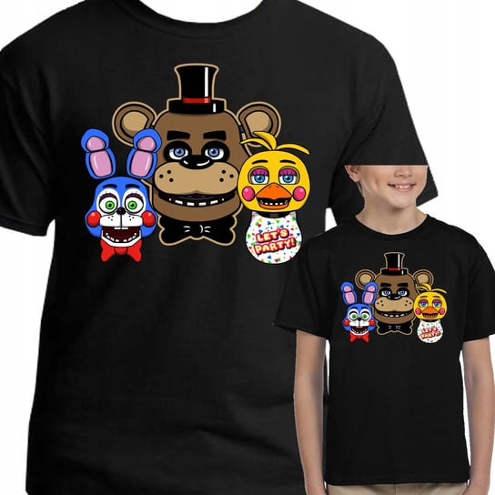 3009 Koszulka Five Nights Freddys Fnaf 152 Czarna Inna marka