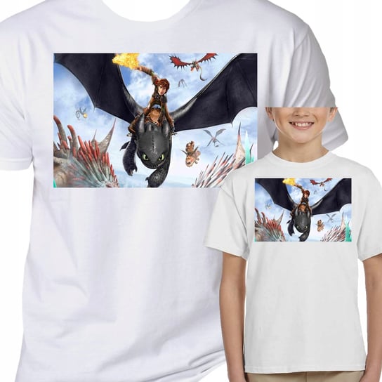 3061 Koszulka Dziecięca Jak Wytresować Smoka 116 Inna marka