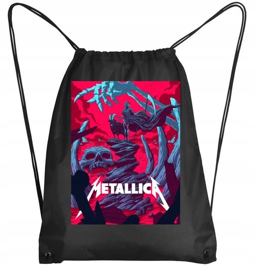 3070 Plecak Worek Szkolny Metallica Metal Prezent Inna marka