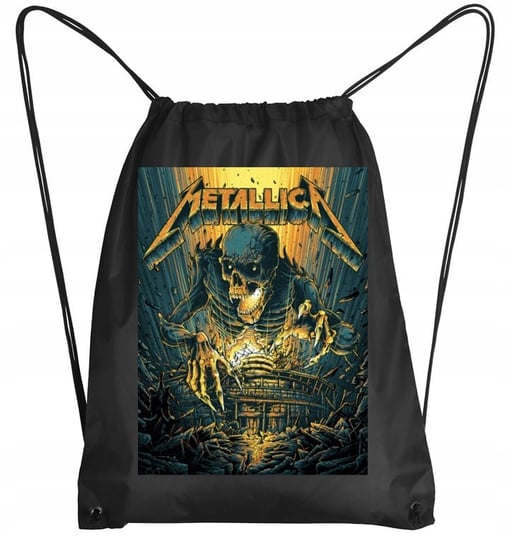 3074 Plecak Worek Szkolny Metallica Metal Prezent Inna marka