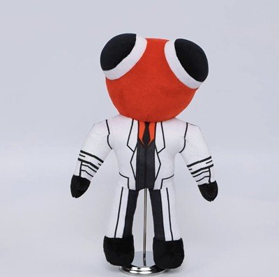 30cm pluszowa tęcza przyjaciele pluszowa zabawka postać z kreskówki rysunek miękki plusz - biały OEM