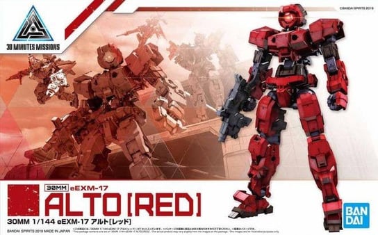 30MM, model figurki 1/144 eEXM-17 ALTO [RED] 30 MM