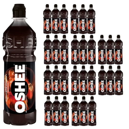 30x OSHEE Isotonic Drink czarna porzeczka 750 ml Oshee