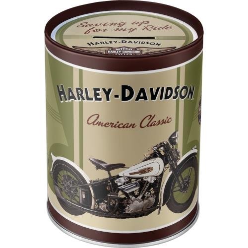31002 Skarbonka Harley-Davidson Knuckleh Nostalgic-Art Merchandising