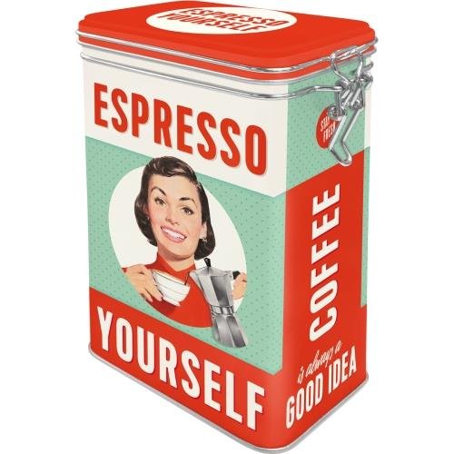 31104 Puszka z klipsem Espresso Yourself Nostalgic-Art Merchandising