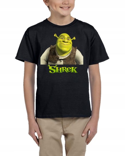 3127 Koszulka Shrek Fiona Kot W Butach 104 Czarna Inny producent