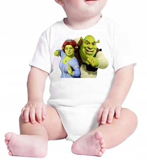 3130 Shrek Fiona Body Dziecięce Śpioszki Bajka 68 Inna marka