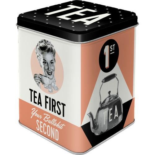 31308 Puszka na herbatę Tea First Nostalgic-Art Merchandising