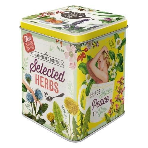31311 Puszka na herbatę Selected Herbs Nostalgic-Art Merchandising