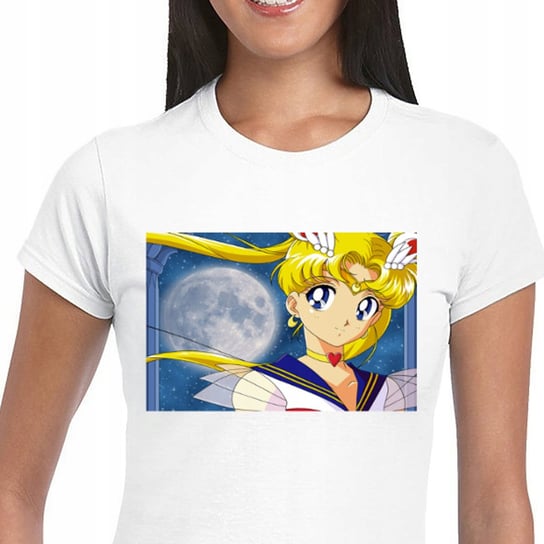 3143 Czarodziejka Z Księżyca Damska Koszulka L Inna marka
