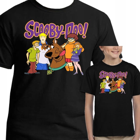 3154 Scooby Doo Koszulka Dziecięca Pies 104 Czarna Inny producent