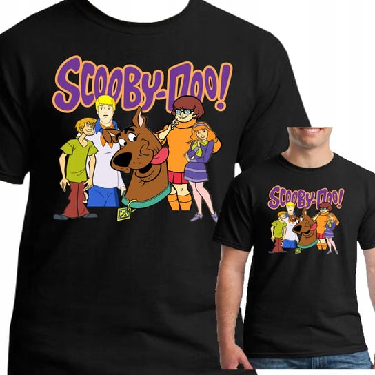 3154 Scooby Doo Koszulka Kudłaty Pies Czarna M Inna marka