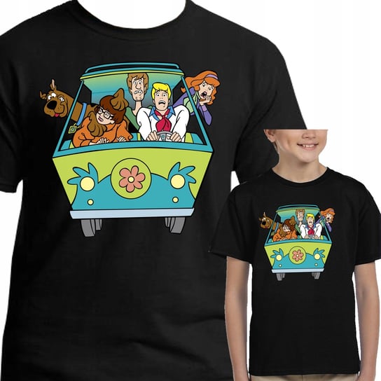 3156 Koszulka Dziecięca Scooby Doo Pies 152 Czarna Inna marka