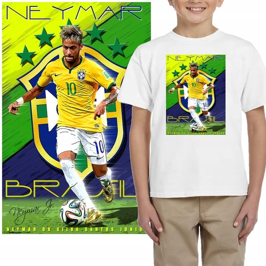 3178 Koszulka Dziecięca Neymar Junior Brazylia 104 Inna marka
