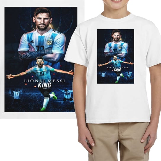 3180 Koszulka Dziecięca Lionel Messi Argentyna 140 Inna marka
