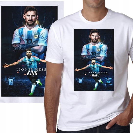 3180 Koszulka Męska Messi Argentyna Prezent L Inna marka