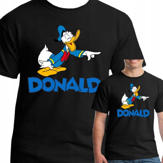 3199 Koszulka Kaczor Donald Duck Bajka L Czarna Inna marka