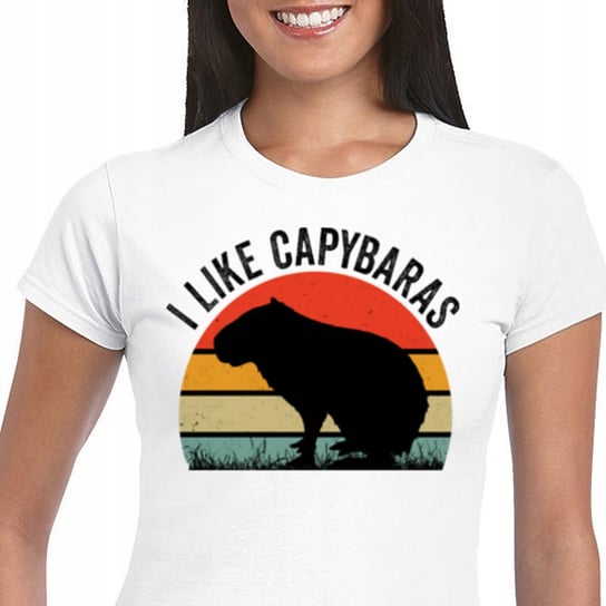 3216 Damska Koszulka Gryzoń Kapibara Capybara Xl Inna marka