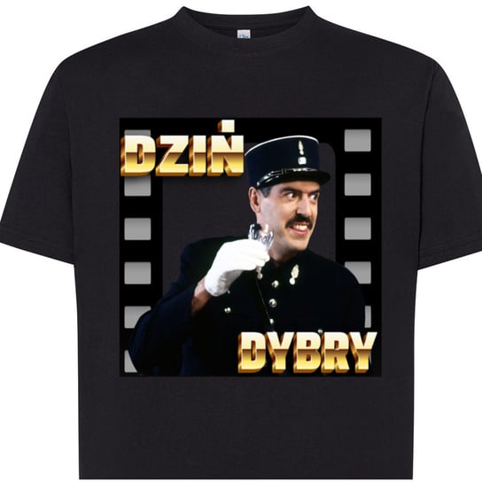 3241 Koszulka Film Allo Allo Dziń Dybry S Czarna Inna marka