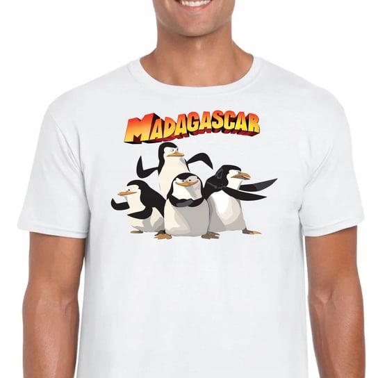 3258 Koszulka Pingwiny Z Madagaskaru Julian Xl Inna marka