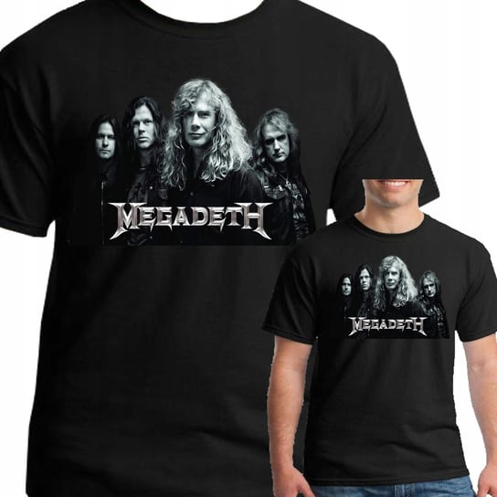 3264 Koszulka Megadeth Heavy Metal M Czarna Inna marka
