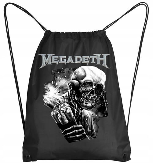 3265 Plecak Worek Megadeth Heavy Metal Czaszka Inna marka
