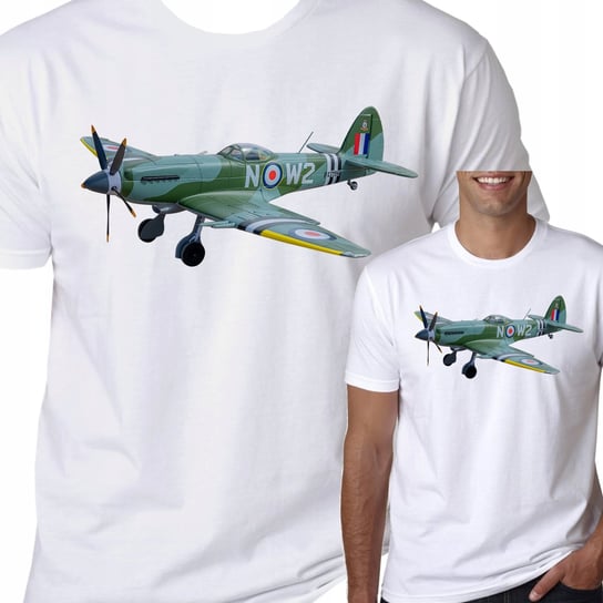 3269 Spitfire Koszulka Samolot Myśliwiec L Inna marka
