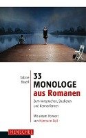 33 Monologe aus Romanen Bayerl Sabine