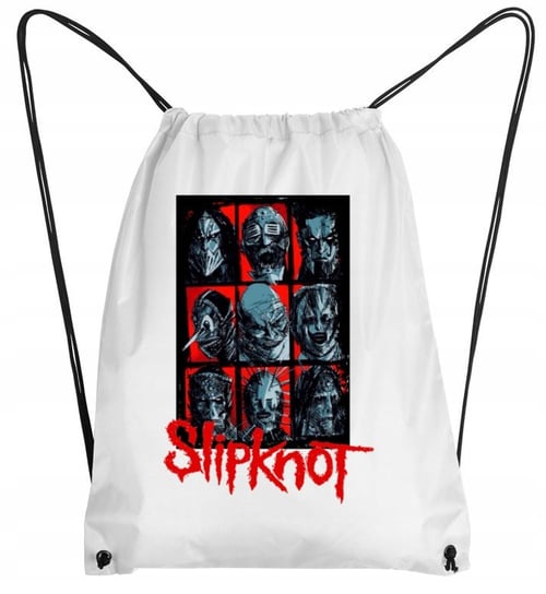 3348 Plecak Worek Slipknot Heavy Metal Rock Horror Inna marka