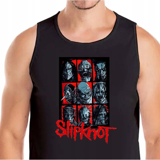 3348 Tank Koszulka Slipknot Heavy Metal Rock Horror Xl Czarna Inna marka
