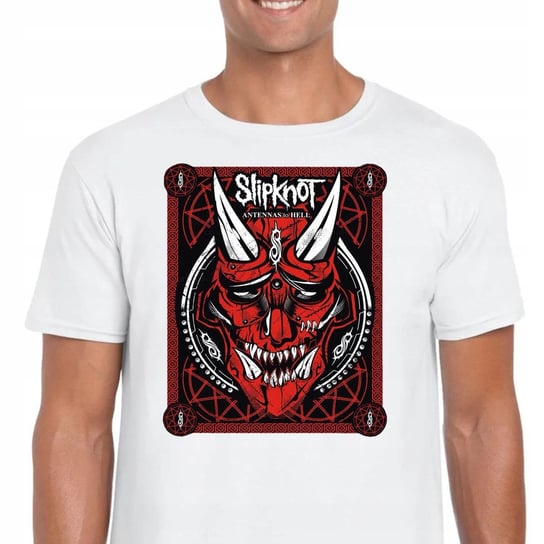 3349 Koszulka Slipknot Rock Heavy Metal Horror L Inna marka