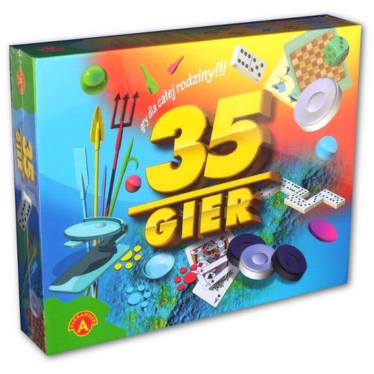 35 gier, zestaw, gry logiczne, Alexander Alexander