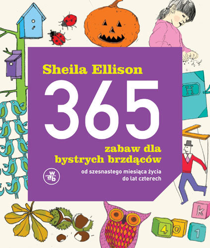 365 zabaw dla bystrych brzdąców Ellison Sheila