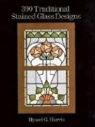 390 Traditional Stained Glass Designs Harris Hywel G., Harris Hwyel G.