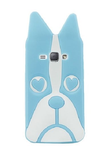 3D Pies Samsung Galaxy J1 (2016) Niebieski Bestphone