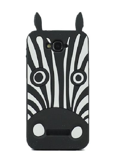 3D Zebra Alcatel Pop C7 Czarny Bestphone
